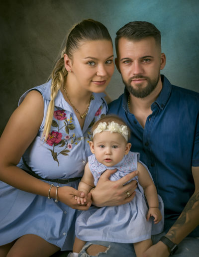 sesion foto de familia en estudio